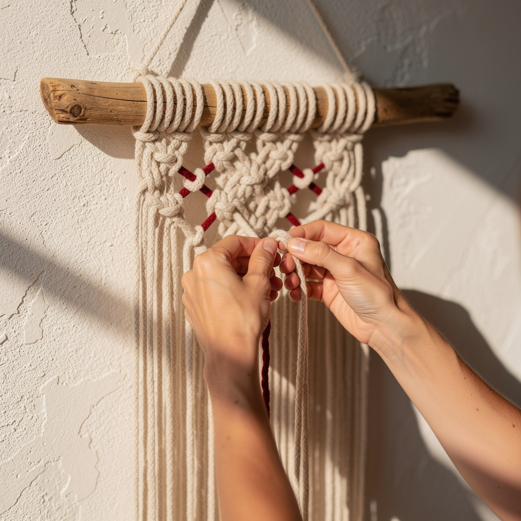 Macramé Knotting and Wall Hangings